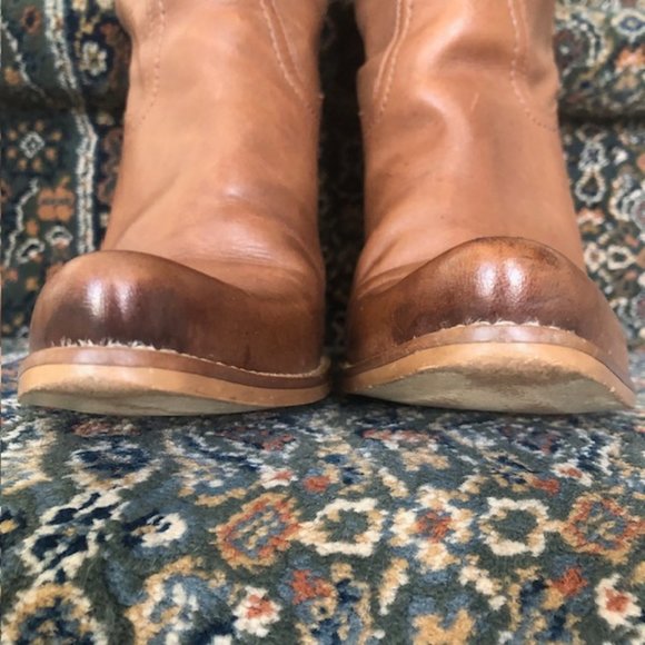 Bronx Brown Heeled Boots - Picture 4 of 10